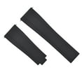 thumbnail image 1 of SILICONE RUBBER WATCH STRAP BAND FOR ROLEX DATEJUST DAYTONA SUBMARINER GMT BLACK, 1 of 2