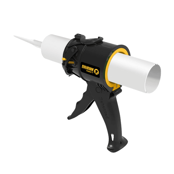 SILIGUN Caulk Gun - Anti Drip Extreme-Duty Caulking Gun - Patented New and Innovative Design - Lightweight ABS Frame - for DIY and Professional Use