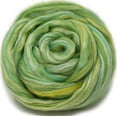 SILK MERINO Fiber for Spinning. Super Soft Combed Top Wool Roving for