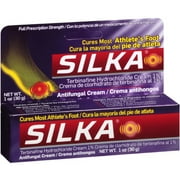 SILKA Athletes Foot Antifungal Cream 1 oz Pack of 2