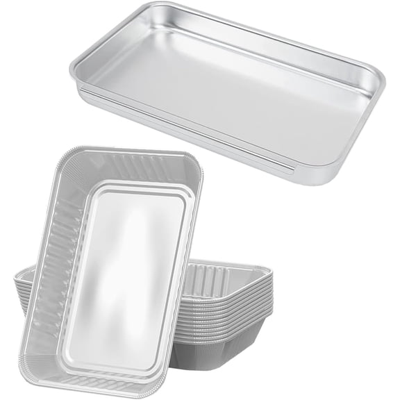 SILKBUT 93305 Aluminum Catch Pan Kit for Weber Spirit 200/300 Genesis II 300 Series, 6415 Grill Drip Pan for Weber Spirit E-210 E-310 E-330 Genesis II E-310 E-315 E-330 for Weber Grease Tray