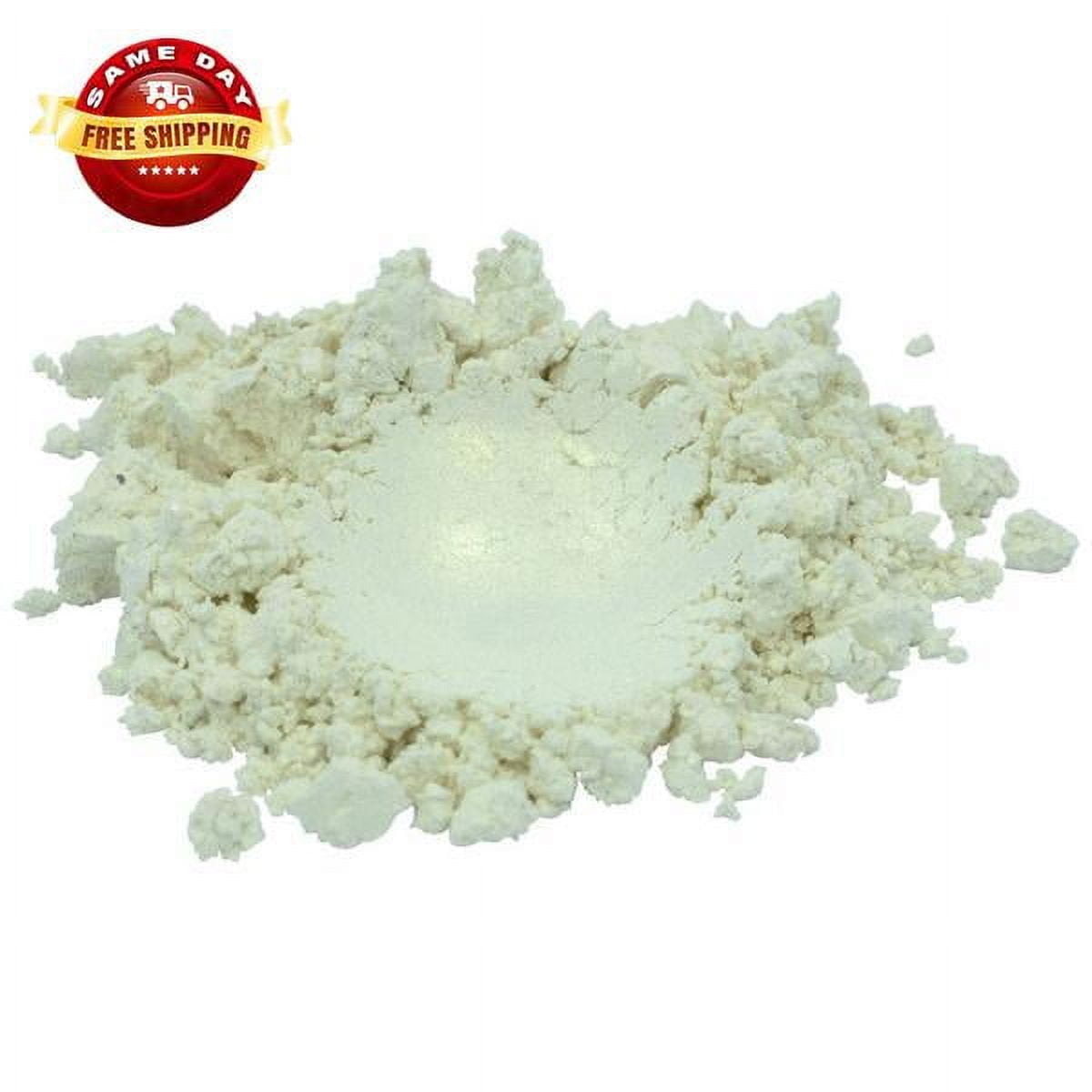 SILKEN GOLD WHITE PEARL LUXURY MICA COLORANT PIGMENT POWDER COSMETIC GRADE 4 OZ