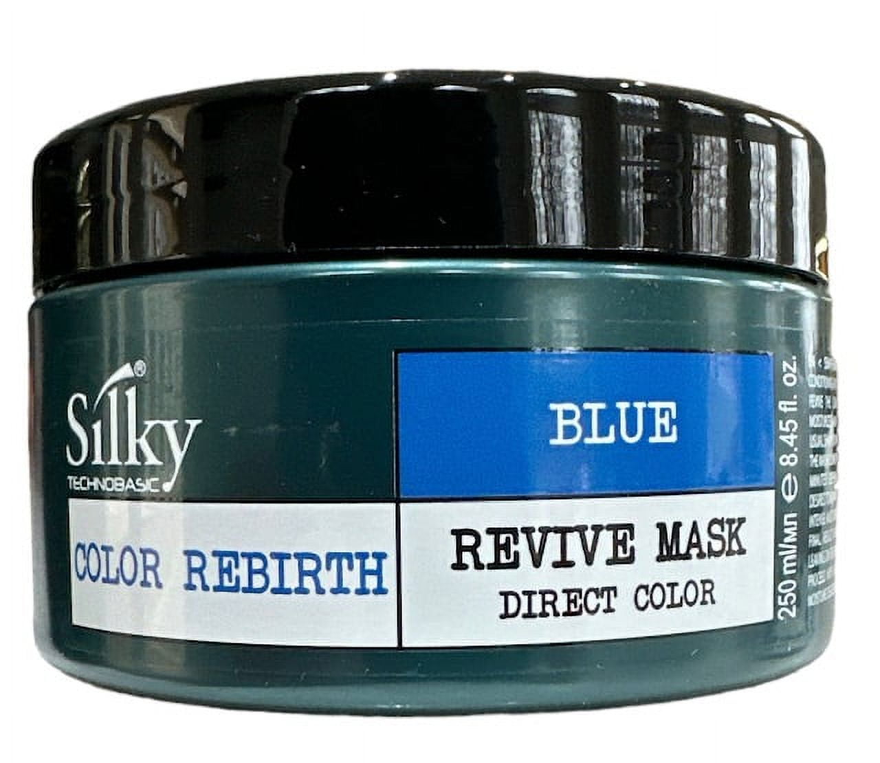 SILKY COLOR REBIRTH *REVIVE MASK* Direct Color 250ml/8.45oz -BLUE