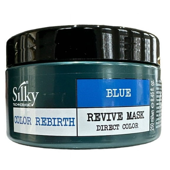 SILKY COLOR REBIRTH *REVIVE MASK* Direct Color 250ml/8.45oz -BLUE