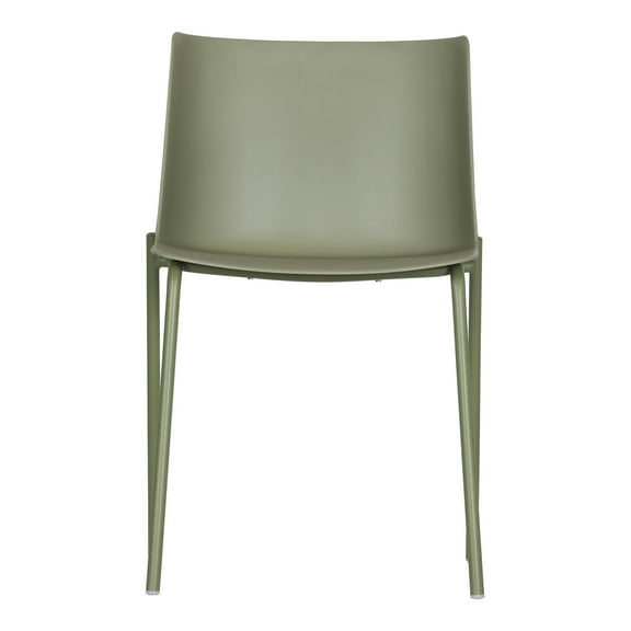 Moe's Home Collection Silla Outdoor Dining Chair Sage Green-M2