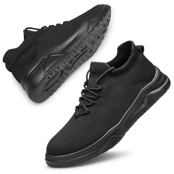 SILLENORTH Men's Athletic Shoes Mesh Sneakers Slip on Walking Shoes Comfort Breathable