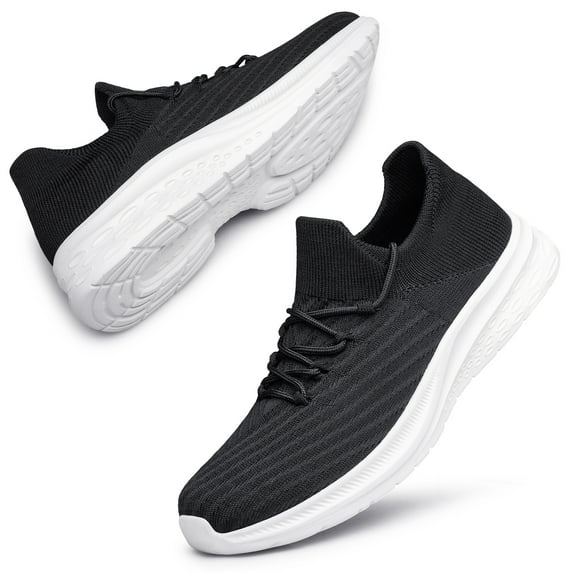 SILLENORTH Men's Mesh Sneakers Slip on Walking Shoes Breathable Comfort Casual Athletic