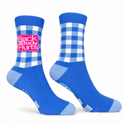 SILLY OBSESSIONS Funny Get Well Soon Socks for Women and Men,  If You Can Read This I m Not Getting Up,  Back & Body Hurts Recovery Gift, Non-Slip Grips, Soft Cotton Blend, Gift-Ready Box