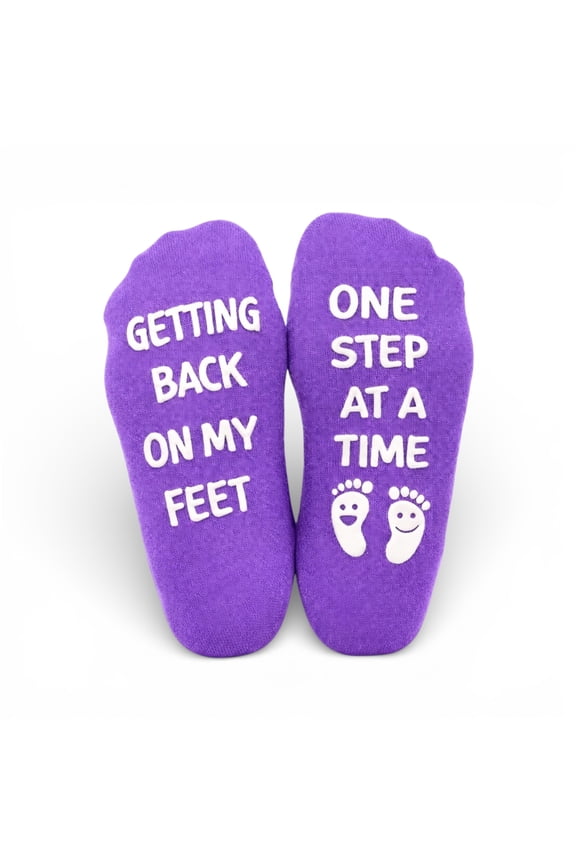 Funny Recovery Socks for Men and Women, Get Well Soon Socks for Patients. After Surgery Chemo Care Gift, Thinking of You Post Surgery, Healing Gift.