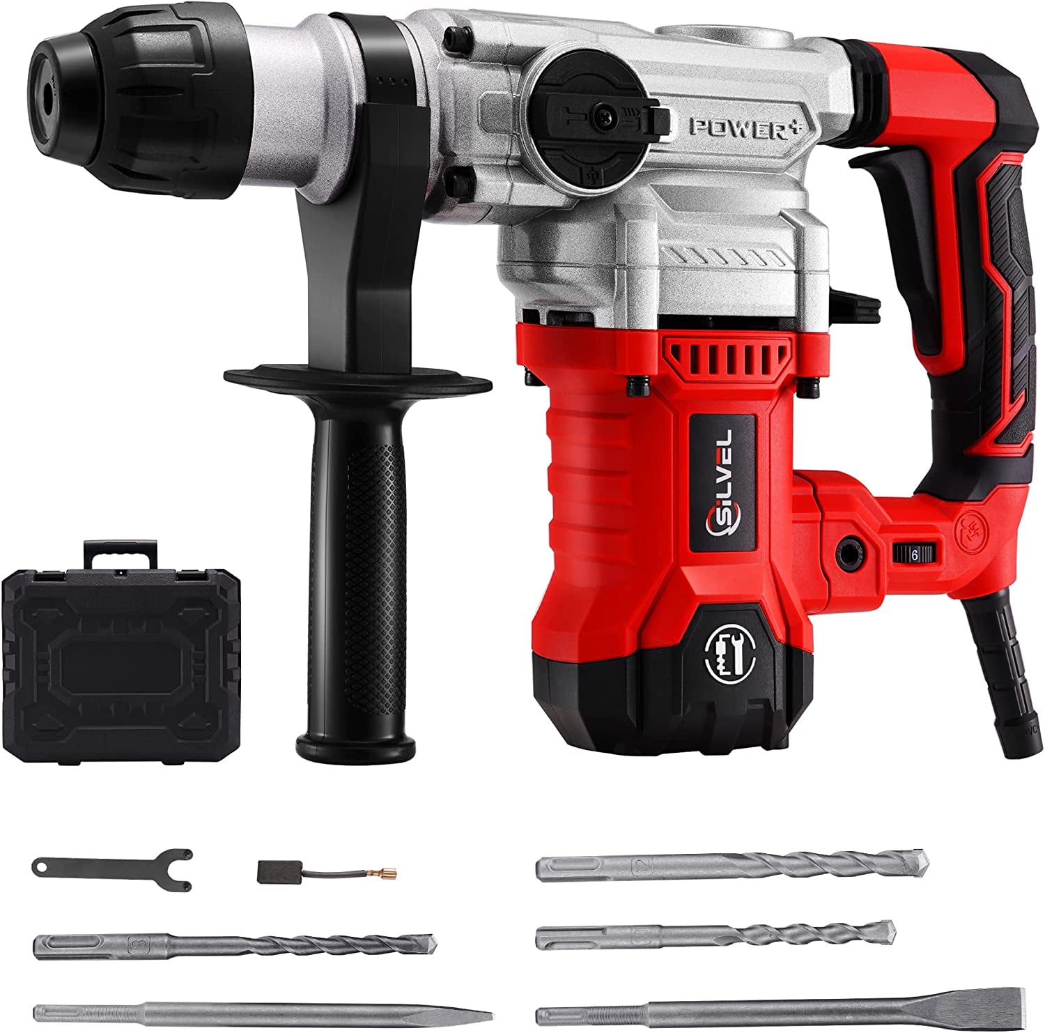 SILVEL 11/4 inch Brand New SDSPlus Hammer Drill, 13A 1500W Rotary