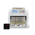 thumbnail image 1 of SILVER by AccuBANKER S1070 Portable Bill Counter with Rechargeable Lithium Battery, 4-Point Counterfeit Detection, Speed 1500 Bills/Min, External Display included, 1 of 8