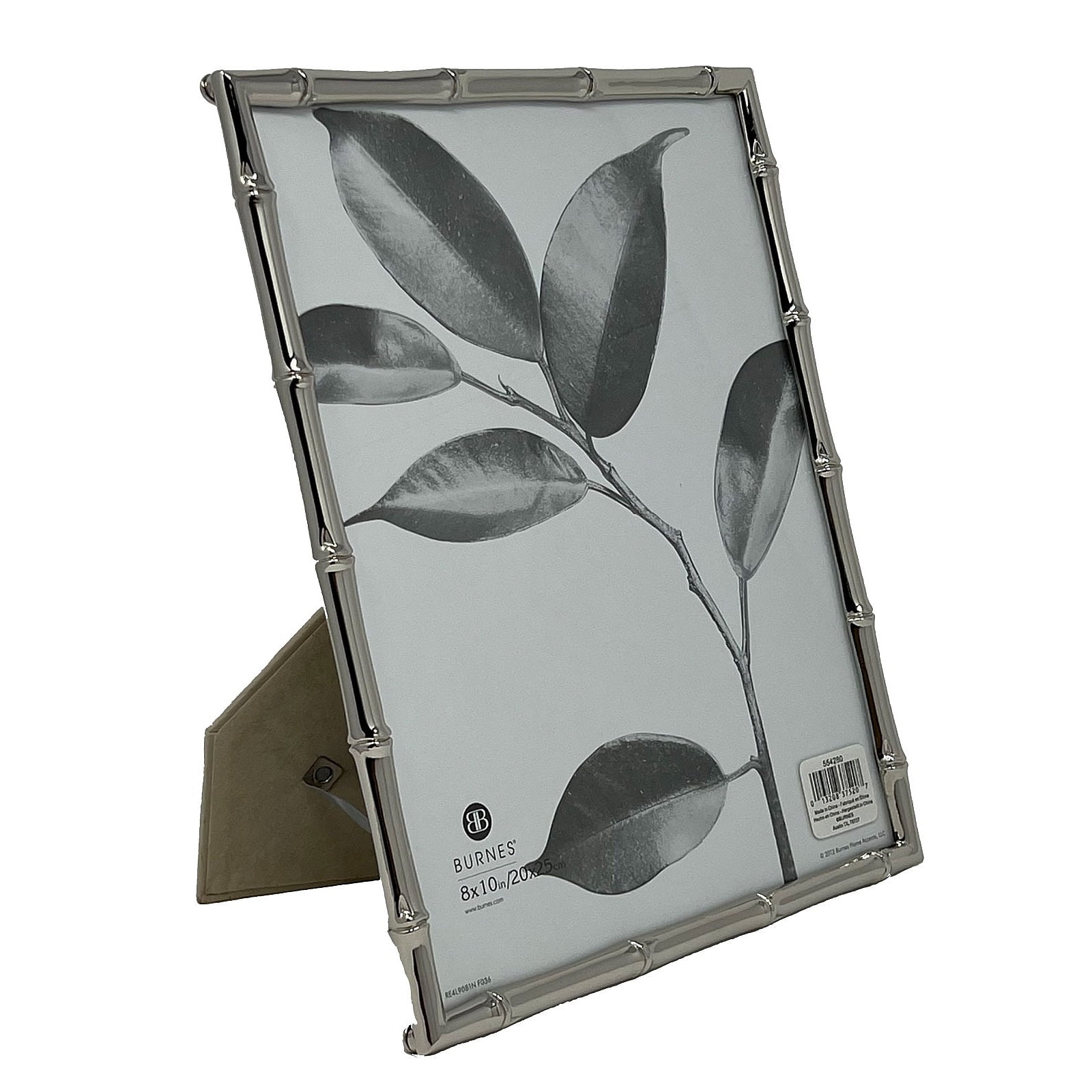 SILVER BAMBOO frame 8x10 by Burnes of Boston 8x10