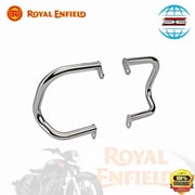Calaret Global Genuine Silver Compact Engine Guard for Royal Enfield Continental Gt 650 1990406