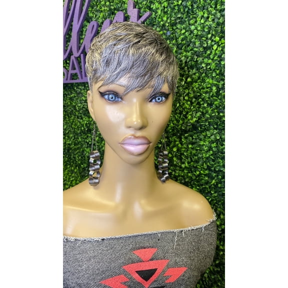 SILVER FOXX Quick Weave Topper Ny Sharon