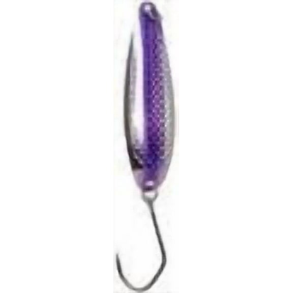 SILVER HORDE 4131-111-651 Kingfisher Lite Fishing Spoons, UV Purple, 3.5"
