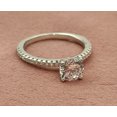 thumbnail image 1 of SILVER SOLITAIRE RING FOR HER, 1 of 2