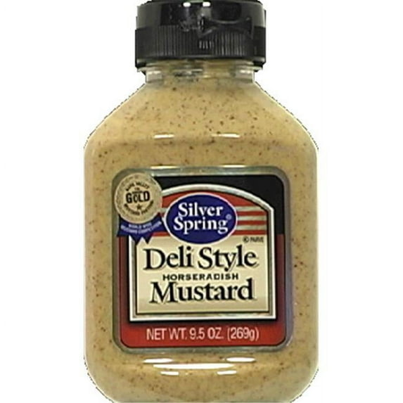 SILVER SPRINGS MUSTARD DELI STYLE SQUEEZE-9.5 OZ -Pack of 9