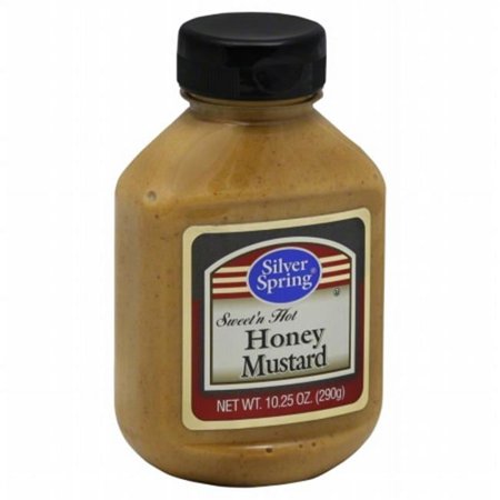 SILVER SPRINGS MUSTARD SWEET HOT HONEY-10.25 OZ -Pack of 9
