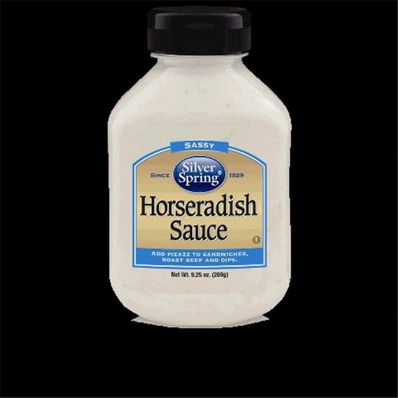 SILVER SPRINGS SAUCE HORSERADISH SASSY-9.25 OZ -Pack of 9