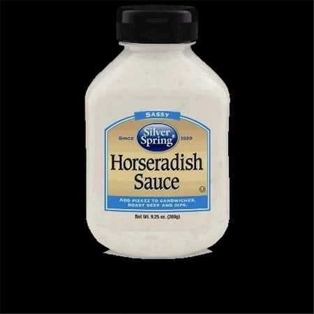 SILVER SPRINGS SAUCE HORSERADISH SASSY-9.25 OZ -Pack of 9