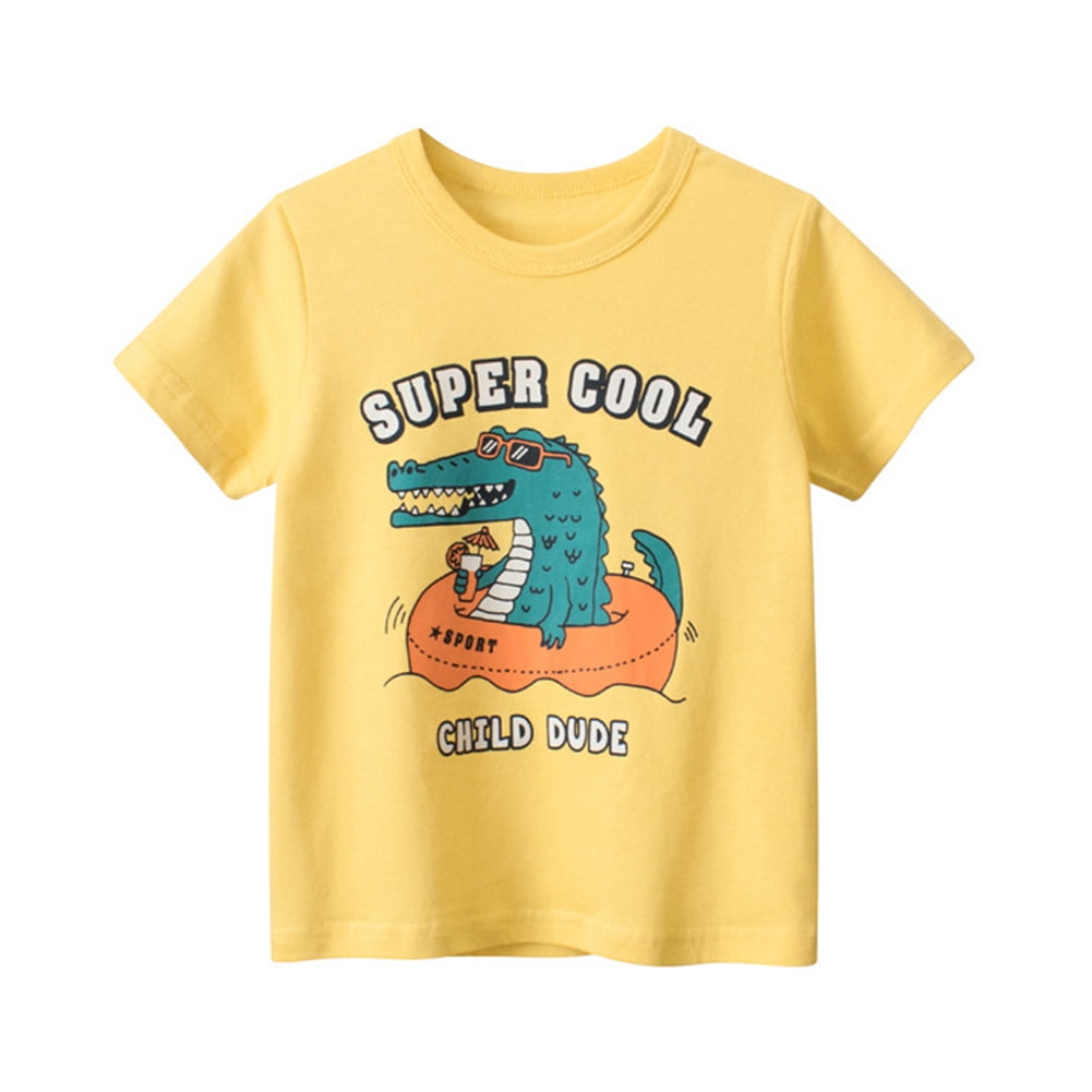 SILVERCEL Toddler Boys Dinosaur TShirts Size 16 Years Kids Boys