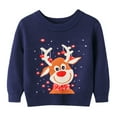 thumbnail image 1 of SILVERCELL 2-9T Boys Girls Sweaters Kids Long Sleeve Pullover Sweater Knitted Tops, 1 of 3