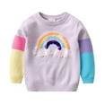 thumbnail image 1 of SILVERCELL 2-9T Girls Boys Crewneck Sweaters Long Sleeve Knitted Hoodie Sweatshirts Tops, 1 of 8