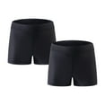 thumbnail image 1 of SILVERCELL 2 Pack Kids Girls Dance Gymnastics Shorts Toddler Child Shiny Ballet Fitness Hot Shorts 2-13 Years, 1 of 5