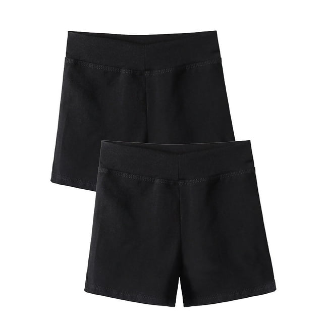 SILVERCELL 2 Pack Toddlers Girls Dance Shorts Bike Short Breathable