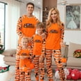 thumbnail image 1 of SILVERCELL 2Pcs Halloween Matching Family Pajamas Sets Women Men Kids Striped Sleepwear Pjs Nightwear, 1 of 8