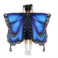 thumbnail image 1 of SILVERCELL 3-10T Kids Butterfly Shawls Fairy Costumes for Girls Princess Cosplay Dress-Up Clothes Halloween Costumes Birthday Party Gifts Idea, 1 of 2