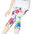 thumbnail image 1 of SILVERCELL 4-12T Girls Printed Leggings Comfortable Casual Yoga Pants Leggings, 1 of 5