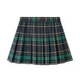 thumbnail image 1 of SILVERCELL 4-14T Girls Pleated Mini Skirts With Lining Shorts, Teens Girl Back To School Uniform Skirts Tennis Skater Skorts, 1 of 8