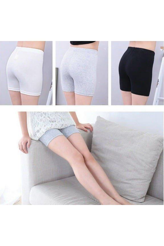 6-Pack Teens Toddler Girls Safety Active Under Dress Shorts Dance Gymnastics Yoga Shorts Athletic Bike Shorts 2-16 Years