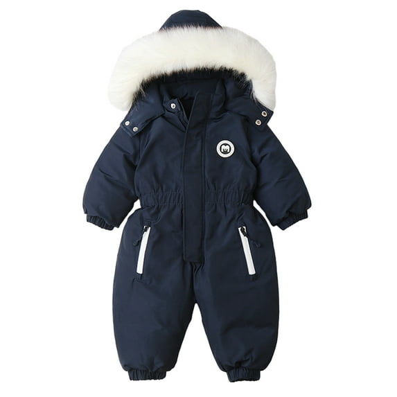 SILVERCELL 9M-3T Toddler Baby Girls Boys Winter One Piece Snowsuits Overalls Ski Suits Waterproof Coats Jackets Jumpsuits