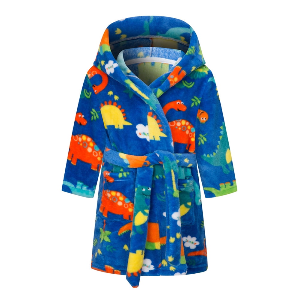 SILVERCELL Boys Girls Bathrobes Sleepwear Toddler Boy Girl Robes