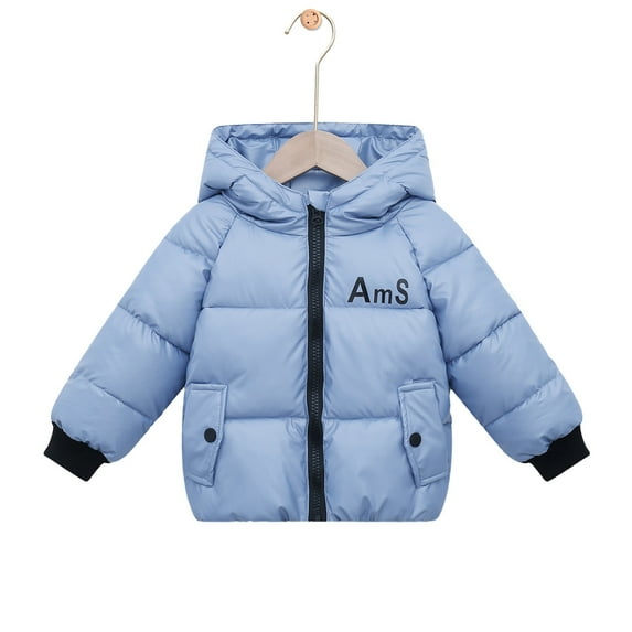 SILVERCELL Boys Girls Waterproof Puffer Coats Jackets, Kids Winter Warm Shiny Parka Coats Outwear, 2-8 Years