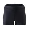 thumbnail image 1 of SILVERCELL Girls Gymnastic Shorts Glitter Ballet Dance Shorts Metallic Spandex Shorts for Kid Girls 2-13 Years, 1 of 4