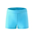 thumbnail image 1 of SILVERCELL Girls' Hot Stamping High Elastic Dance Shorts Solid Color Ballet Performance Shorts for 2-13 Years Toddler Kids, 1 of 4