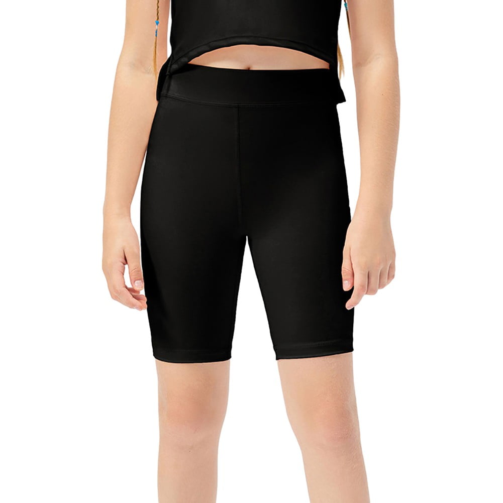 Youth girls compression shorts 2025