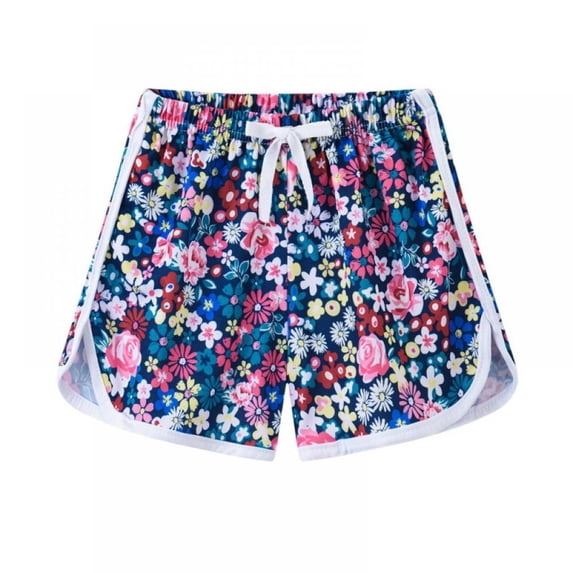 SILVERCELL Girls Summer Board Shorts Quick Dry Swim Bottom Athletic Running Shorts 2-7 Years