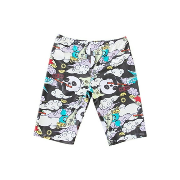 SILVERCELL Kids Boys Summer Swim Jammers，Children Boy Compression Swimming Jammer Trunks Boy Swim Shorts 3-10 Years Old