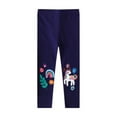 thumbnail image 1 of SILVERCELL Kids Footless Leggings Little Girls Cartoon Tights Cotton Pants 2-7 Years, 1 of 7