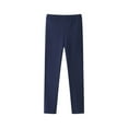 thumbnail image 1 of SILVERCELL Kids Girls Leggings Footless Solid Skinny Pants Child Stretch Basic Casual Sport Running Yoga Trousers 3-11Y, 1 of 10