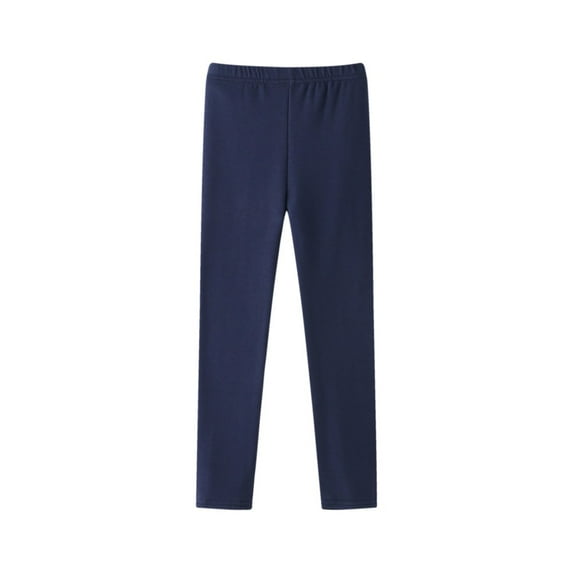 SILVERCELL Kids Girls Leggings Footless Solid Skinny Pants Child Stretch Basic Casual Sport Running Yoga Trousers 3-11Y
