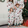 thumbnail image 1 of SILVERCELL Matching Family Christmas Pajama Sets Christmas Pattern Long Sleeve Sleepwear Holiday Lounge Sets, 1 of 5