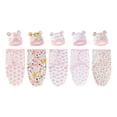 thumbnail image 1 of SILVERCELL Newborn Swadding Clothes Delivery Room Towels Baby Anti Startle and Jump Covers with Hat for 0-3M Infant, 1 of 3