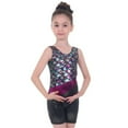 thumbnail image 1 of SILVERCELL Sleeveless Gymnastics Leotards Sport Training Dancewear Ballet Leotards For Girls,5-12Y, 1 of 8