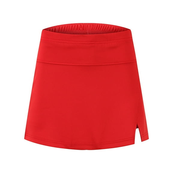 SILVERCELL Teens Girls Casual Mini Skirts with Liner Kids Little Girl Athletic Culottes Pleated Skater Skirt Tennis Skirt Skorts, 6-16 Years