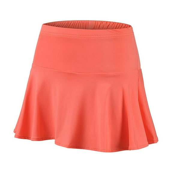 SILVERCELL Teens Girls Casual Mini Skirts with Liner Kids Little Girl Athletic Culottes Pleated Skater Skirt Tennis Skirt Skorts, 6-16 Years